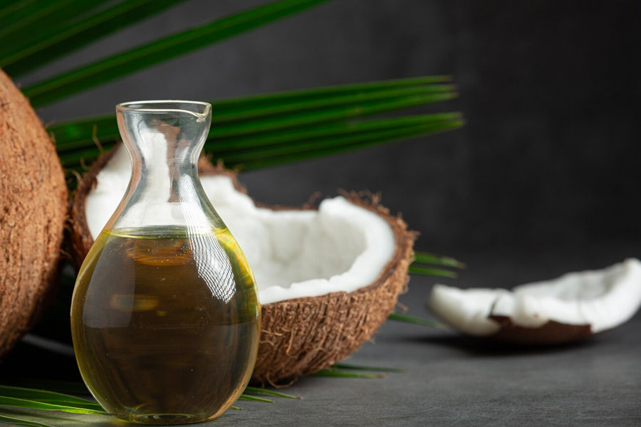 Huile de coco