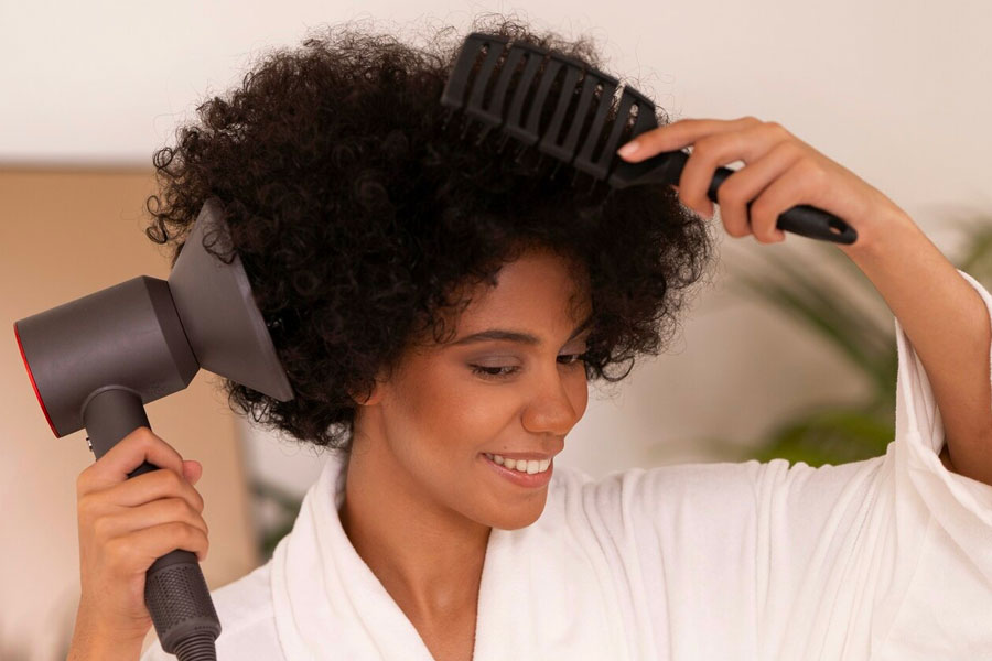 Sécher au diffuseur 